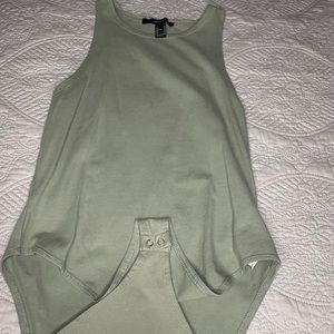 Green bodysuit size M